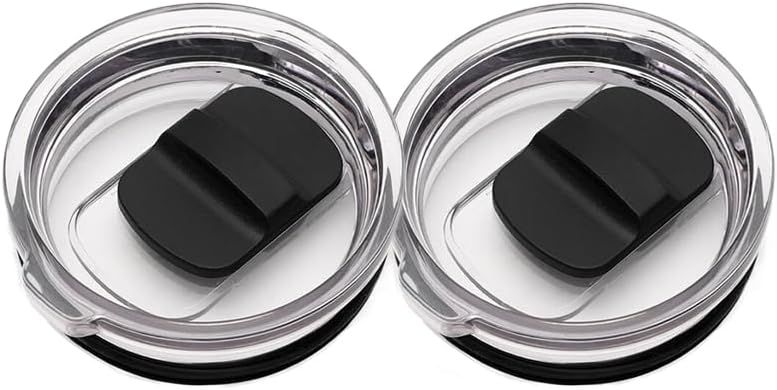 Tapa de vaso de 20 onzas, tapas de repuesto compatibles con vaso YETI de 20 onzas, taza de 1024 onzas y bola baja de 10 onzas, tapa de repuesto, 2