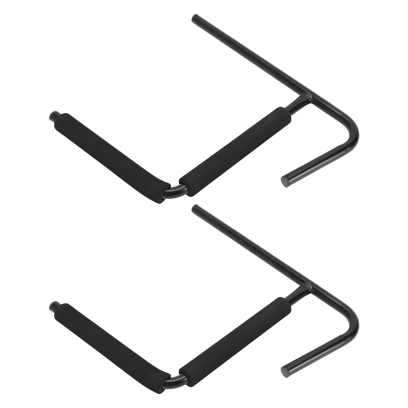 CHICIRIS Supporto a Parete per Portaoggetti per Kayak, Ganci per Kayak in Ferro con Cuscini in Schiuma EVA, Confezione da 2 16,54 X 15,16 Pollici per Riporre in Garage, Canoe, Tavole da Surf, Scale
