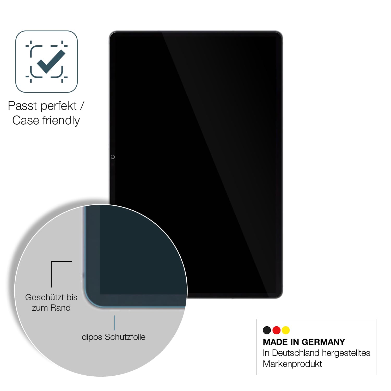 dipos 2x Pellicola Protettiva 9H per Samsung Galaxy Tab S10 Ultra