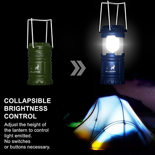 Mallome Lanterns Battery Powered Led - Camping Lantern Emergency Hurricane Lights - Portable Camp Tent Lamp Light Operated At Home, Indoor, Power Outages #TOP1