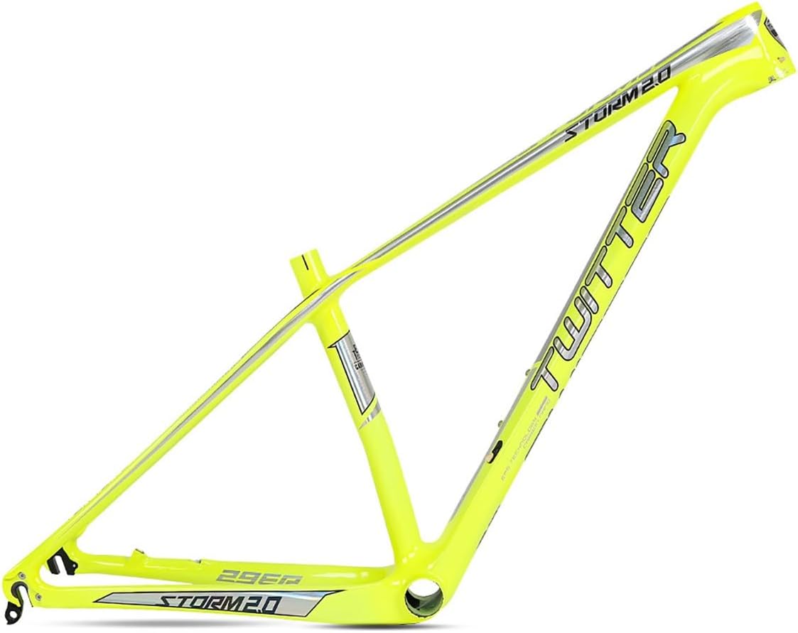 15''/17''/19'' Carbon Fiber Mountain Bike Frame 27.5er 29er XC Hardtail Quick Release 135mm Bike Frame Disc Brake Internal Routing