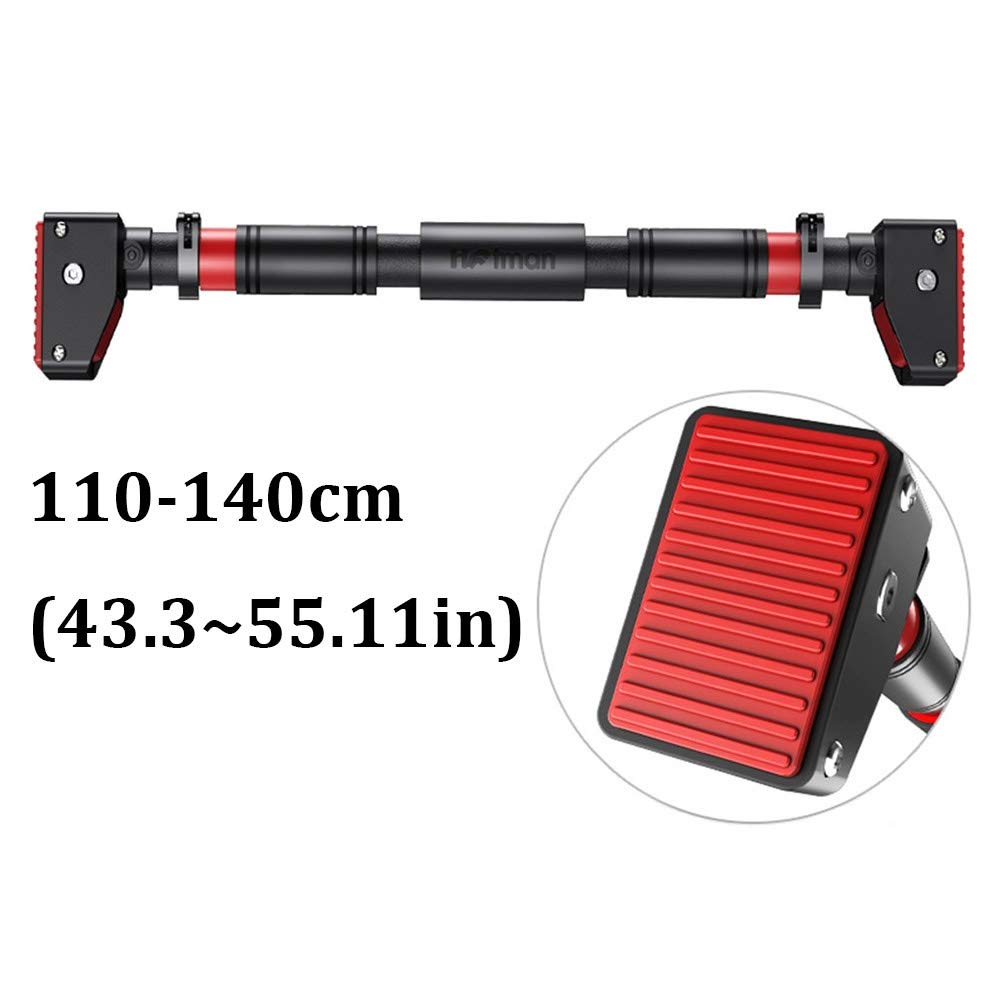Klimmzugstangen Hua Teleskop Pull Up Bar 110-140cm / 43.3~55.11in, Stahl Fitness Klimmzugstange Reck, Geeignet for Home Gym Krafttraining, Last 350kg