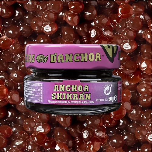 Eurocaviar Coffret Cadeau Caviar – 4 x 50 g de perles de caviar : œufs de mulet noirs et rouges, saumon fumé, anchois + pétillant sans alcool 200 ml – vue 8