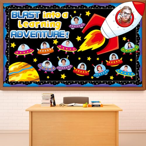 Outer Space Bulletin Board Set Blast into A Learning Adventure