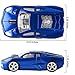 CHUYI Cool Sports Car Shaped Wireless Mouse 1600DPI Cordless Optical Mice with USB Receiver for Office School Home Travel, for PC Laptop Computer Gift (Blue-1 Pack)