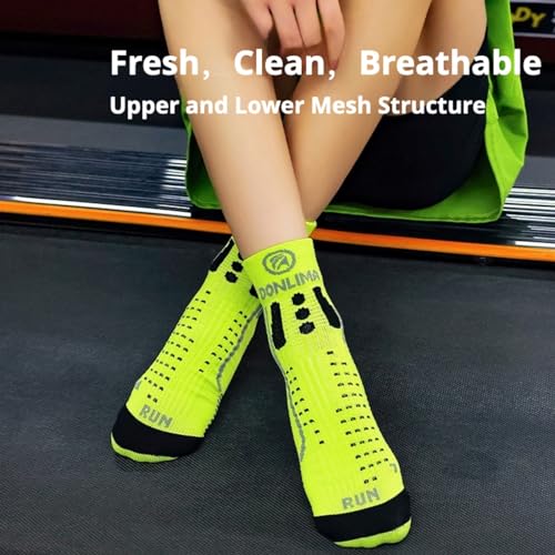 6 Pairs Athletic Socks for Men 5-10 Thick Cushioned Compression Crew Running Treking Wicking Marathon Hiking Outdoor4