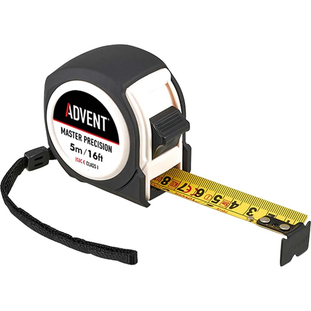 Advent Professional 5m/16ft Master Precision Tape Measure AMP-5025 - EC Class I