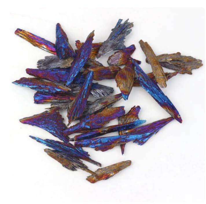 5-10g Raw Natural Kyanite Titanium Quartz Crystal Cluster Peacock Feather Mineral Stone Home Decor2