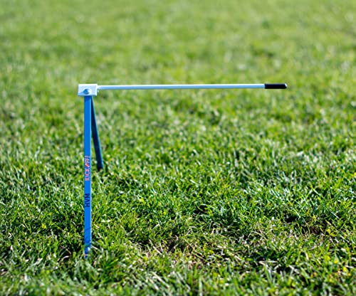 Hvm Kickoff! Football Holder, Premium Football Kicking Tee For Field Goal Place Holder, Extra Point Kicking Tee, Football Tee For Any Size Football, Blue And White #TOP7