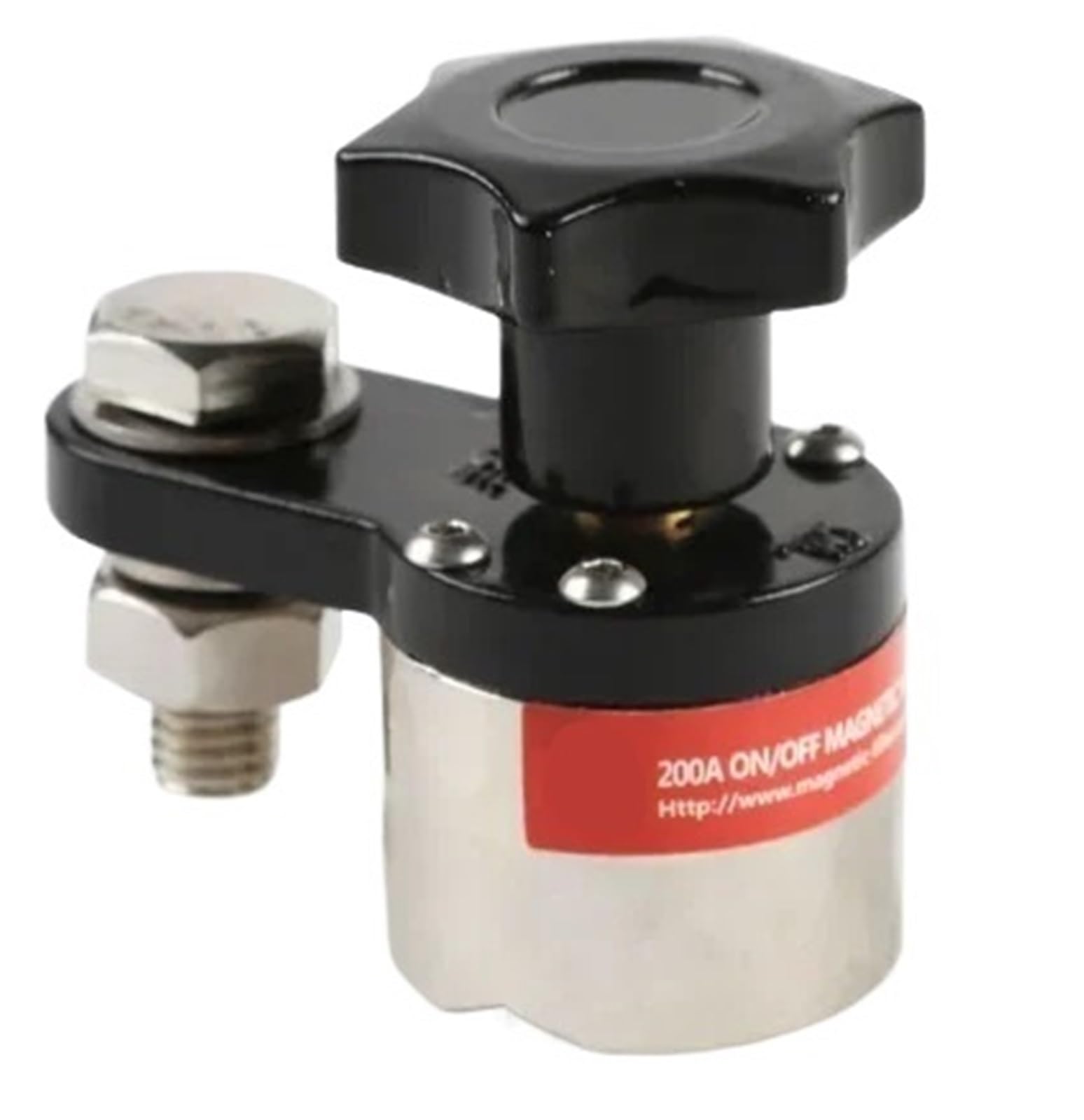 200A On/Off toma de tierra de soldadura magnética abrazadera de puesta a tierra máquina de soldadura de hierro conector de imán de neodimio