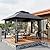 GarveeLife 12'x12' Softtop Gazebo, Outdoor Pop Up Gazebo with Mosquito Netting, Party Tent & Shelter with Double Roofs for Gardens, Patios, Lawns