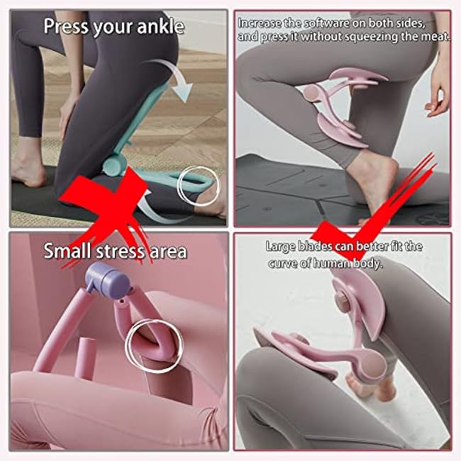 Kegel Sports Products/Thin Leg Artifact/Thigh Trainer/Pelvic Floor Muscle Trainer/Inner Thigh Toner/Postpartum Rehabilitation Pelvic Floor/Family Fitness Sports Equipment (Blue)