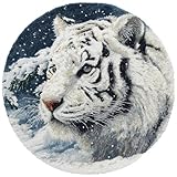 Le fil aux couleurs vives est en fibre acrylique : délicat, doux, sans peluches, ne bouloche pas et grand teint. Nous fournissons 20 % de fil en plus que nécessaire.
