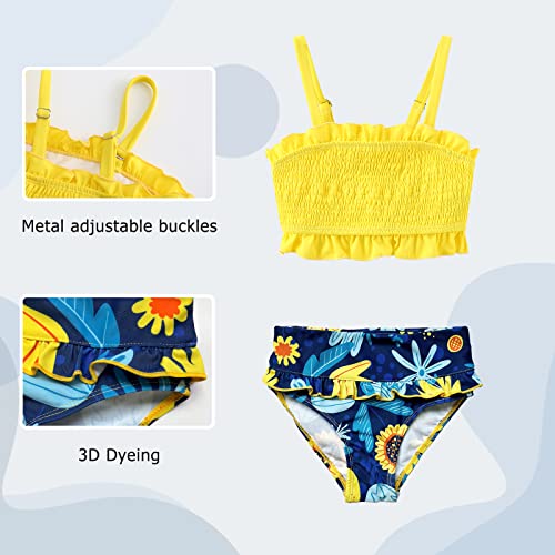 Image of Moon Tree Girls Two Piece Bikini Swimsuits Bathing Suit Athletic Swim Suit