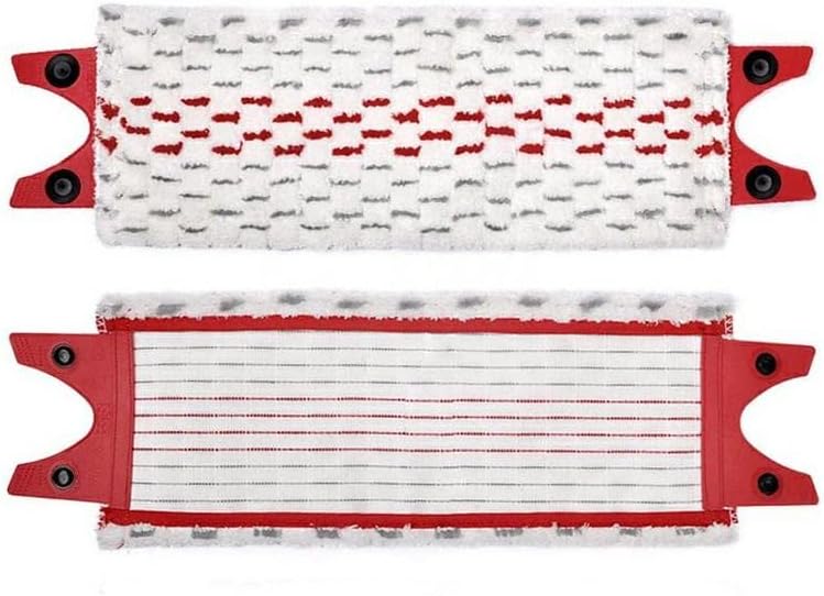 2 pcs Microfiber Mop Pads compatible with Vileda 1 / 2 Spray Mop Double Buckle Replacement Household Mop Head, Mop Head, Microfiber Mop Head, Mop Head Replacement