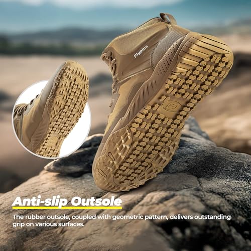 Men's Military Tactical Boots Waterproof Lightweight Hiking Boots Durable Non-Slip Combat Boot For Work3