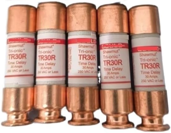 10-pack TR30R fuses, 250v 30A