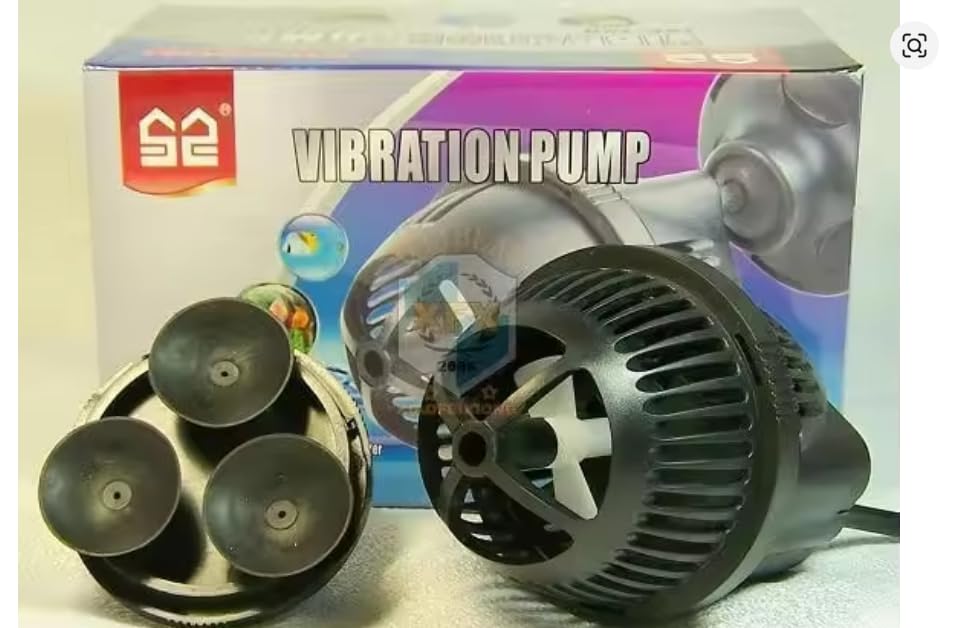 Sunsun JVP-100 Strömungspumpe 3W Aquarienpumpe für Nano Aquarium Süßwasser Meerwasser Strömung Erzeuger Leise Energiesparend 2500L/h