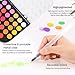GETHPEN Watercolor Paint,watercolor paint set,48 Colors Washable Watercolor Paint Set With Brush, Refillable Water Brush Pen, Palette, and Water-Washable Paints for Adults Artist Beginner