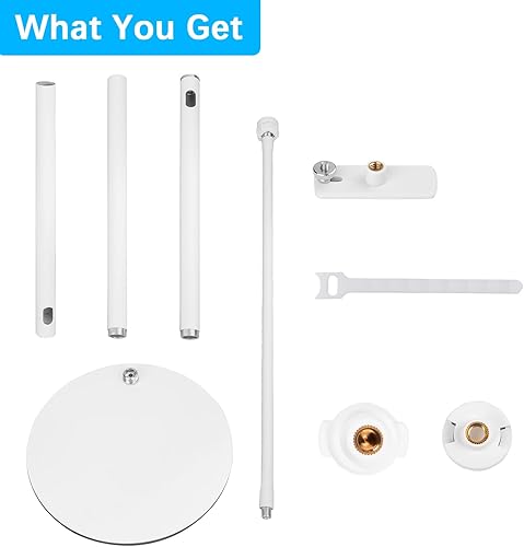 Miniatura 7 de Soporte universal de suelo para óptica infantil, Babysense, Nanit Pro, Hellobaby HB6550 HB65HB66HB248 monitor de bebé, soporte giratorio de cuello