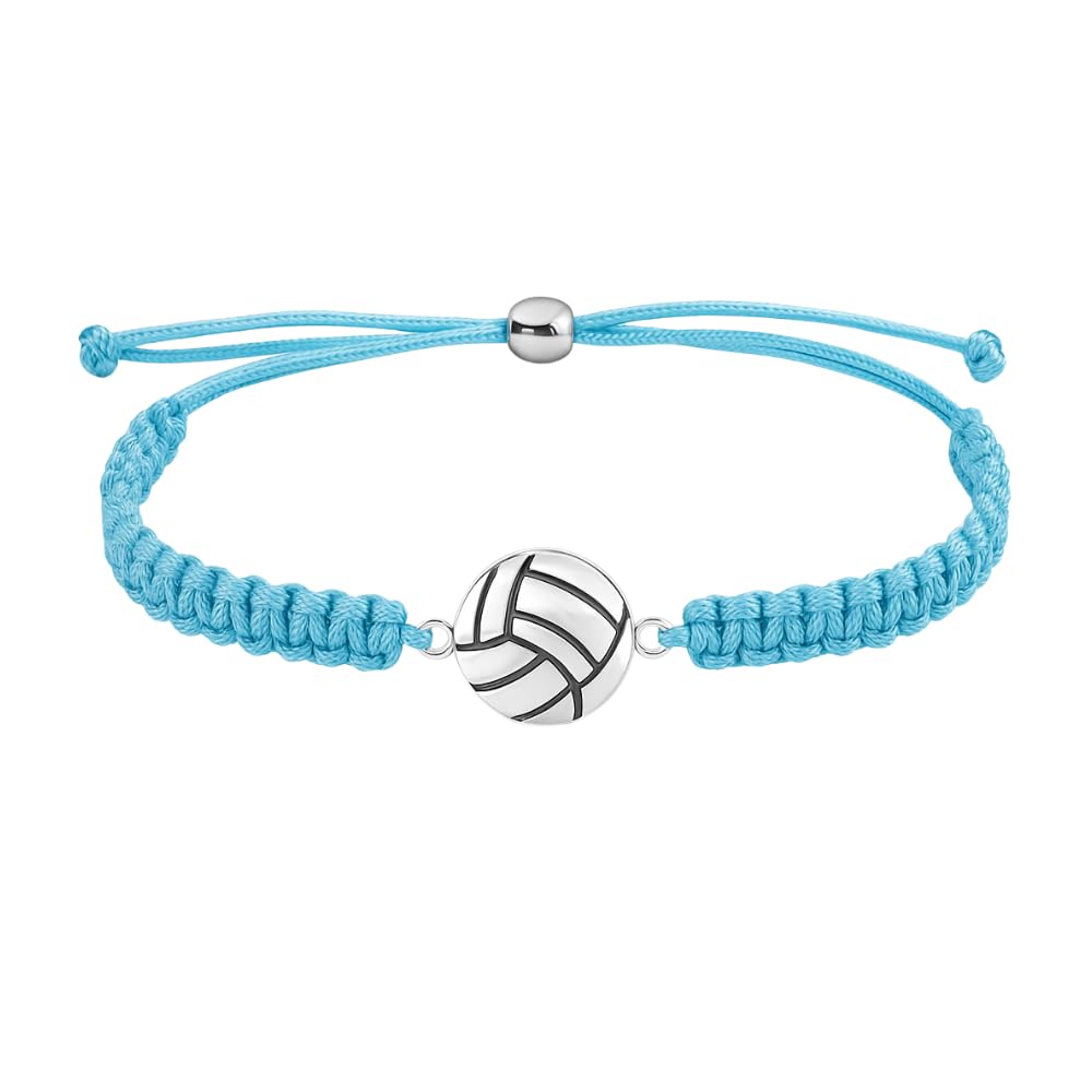 Sportybella Volleyball Charm Bracelet