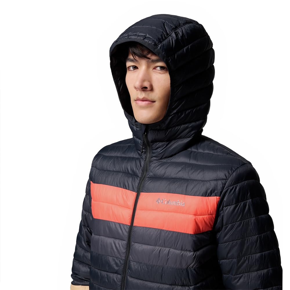 Columbia Powder Pass Hooded Jacket Piumino con cappuccio Uomo (Pacco da 1)