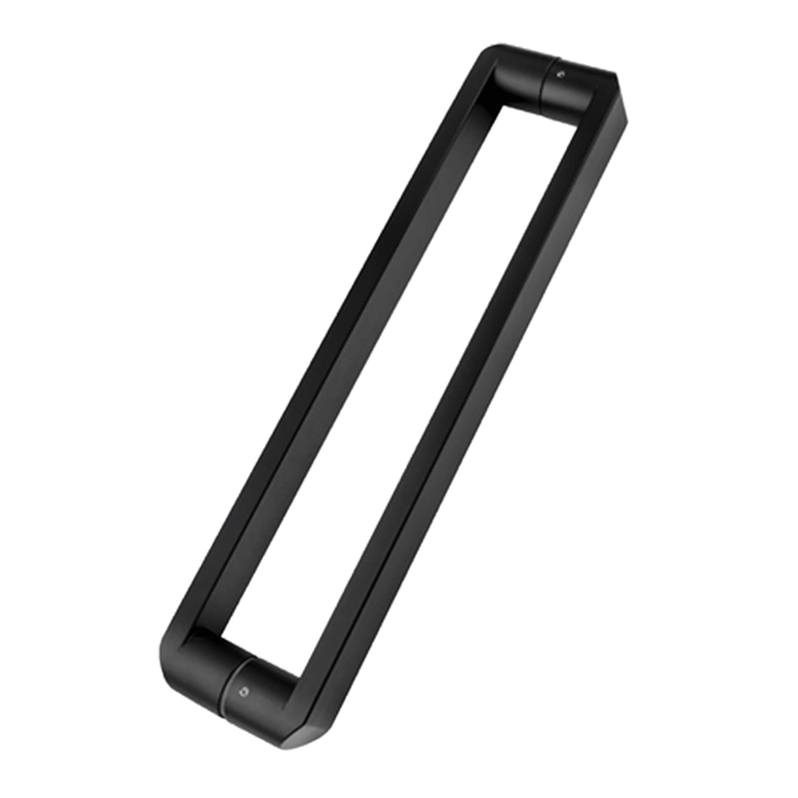 DFGHNBVC Black Tubular Shower Door Pull Handle | Glass Knob Interior Screen Push Button | 275Mm Durable, Easy Grip, Modern Design For Bathroom Upgrade,Black-275Mm