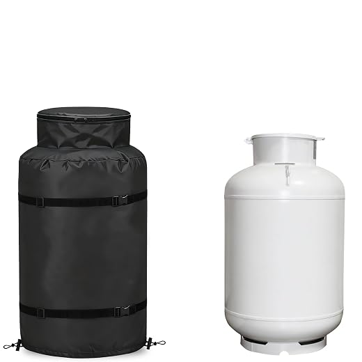 Insulated Propane Tank Cover for Winter Protection
