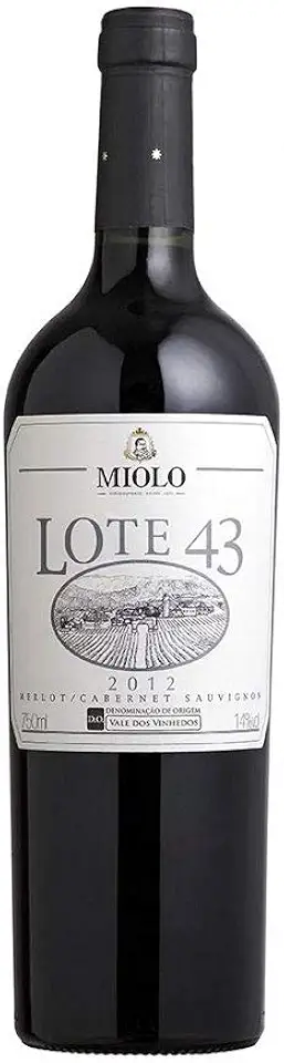 Vinho Tinto Seco Lote 43 Miolo 750ml