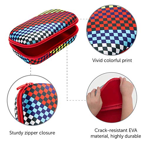 Image of ZIPIT Fresh Colorz Pencil Box /Pencil Case /Storage Box, Race Flag