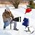NOVWANG 3PCS Outdoor Faucet Covers for Winter, 10.24 Inch H X 5.9 Inch W Faucet Socks for Freeze Protection, Reflective Blackupgraded Thicken Pipe Wrap Insulation Cover Socks, Faucet Freeze Protector