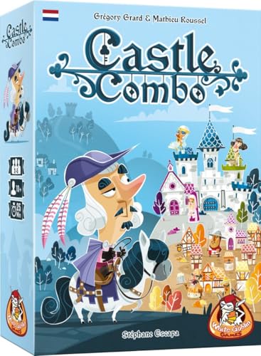 White Goblin Games jeu de cartes stratégique Castle Combo pour familles