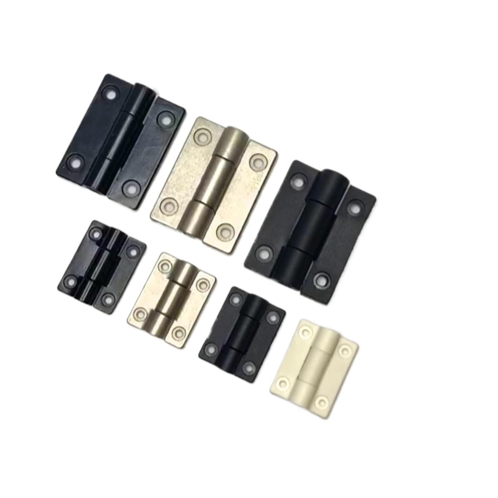 Kdhcvkz Black 1Pcs Folding Torque Hinge Adjustable Plastic Hinges(Black)