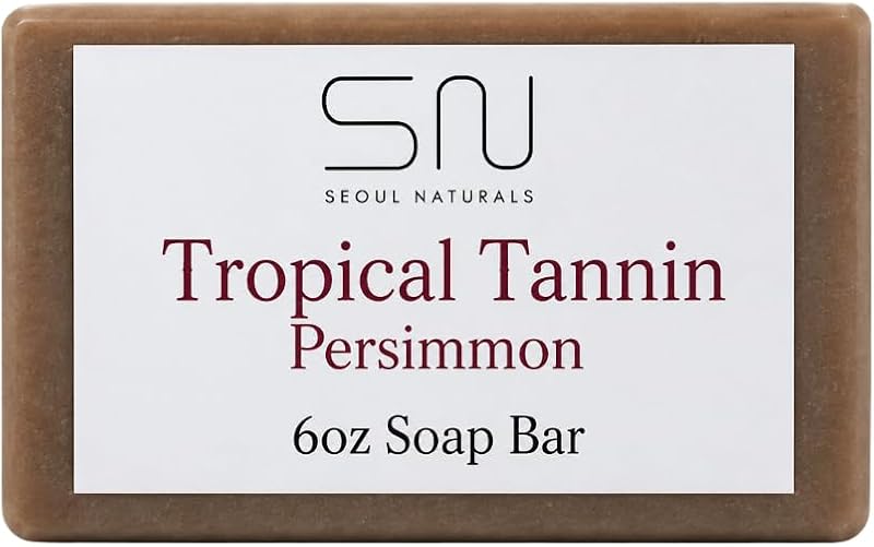 Seoul Naturals Sabonete em Barra de Caqui Tropical com Aroma de Piña Colada, 170 g