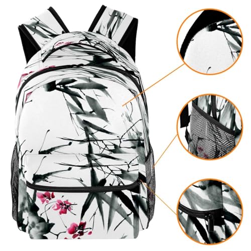 Sac à dos d'école multicolore de dimensions 29.4x20x40cm pour adolescents - 3