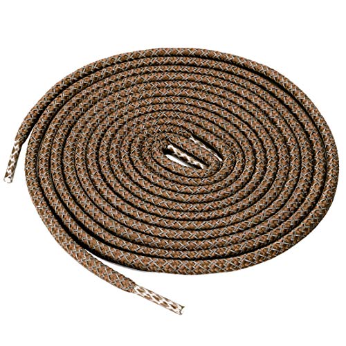 Lacets ronds réfléchissants uxcell marron 120 cm pour vos running nocturnes