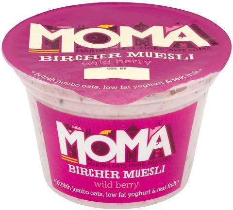 MOMA Foods Bircher Muesli Wild Berry, 140g