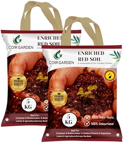 COIR GARDEN - PURE RED SOIL FOR PLANTS10 KG