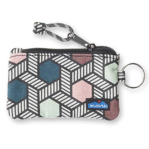 Image of KAVU Stirling Double Sided Slim Cotton Canvas Zip Wallet