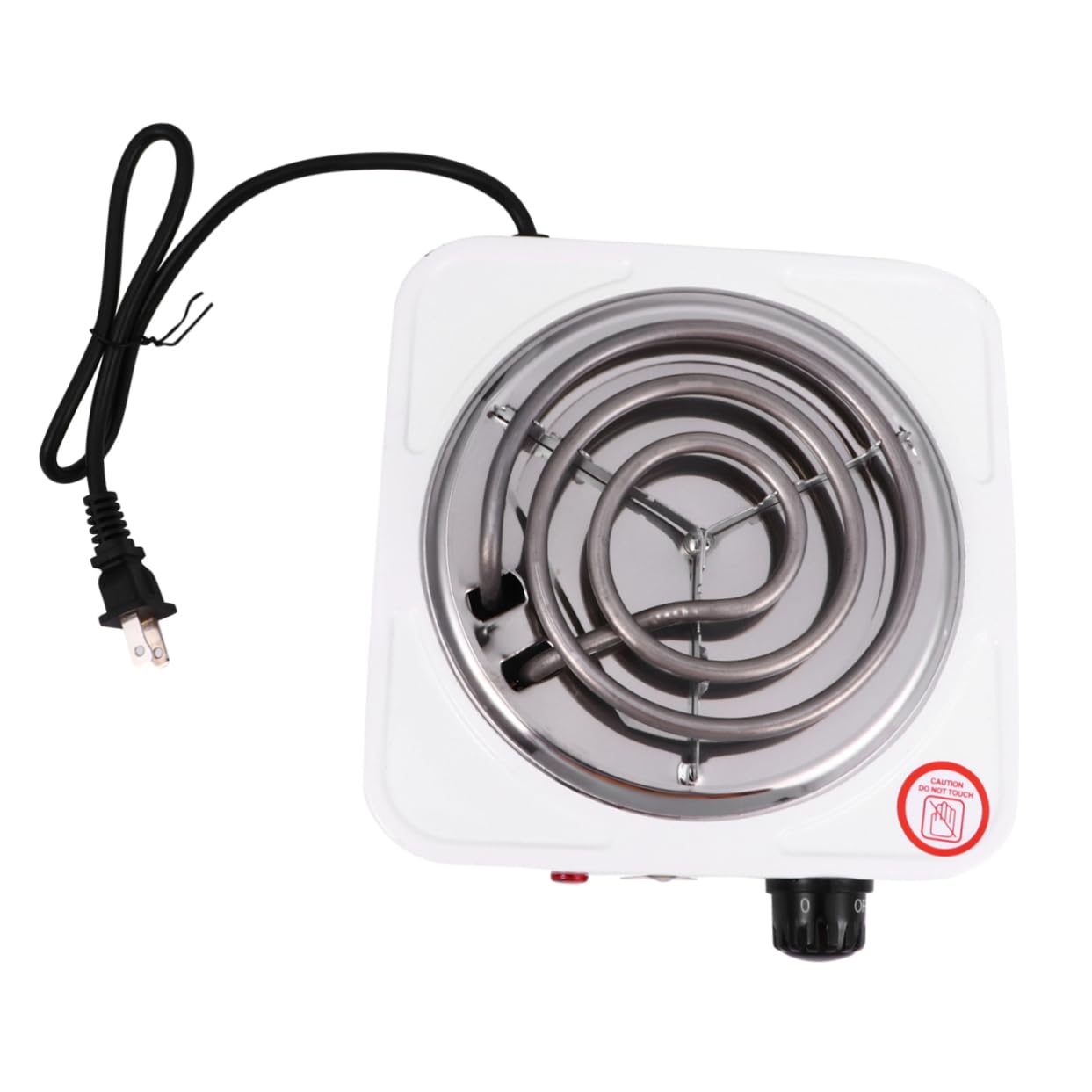 ULTECHNOVO Temperature Single Burner Electric Cooktop Portable Heating Furnace for Home Use Travel and Events Compact Design for Easy Portability