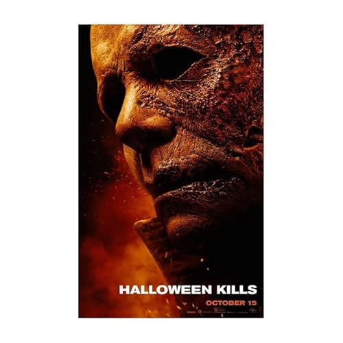 Generic Halloween Kills (2021) Movie Art Poster, 24x36 inches, Orange,