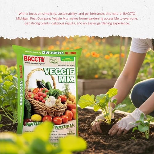Mezcla Veggie BACCTO con Turba Orgánica 40 Quart miniatura 4