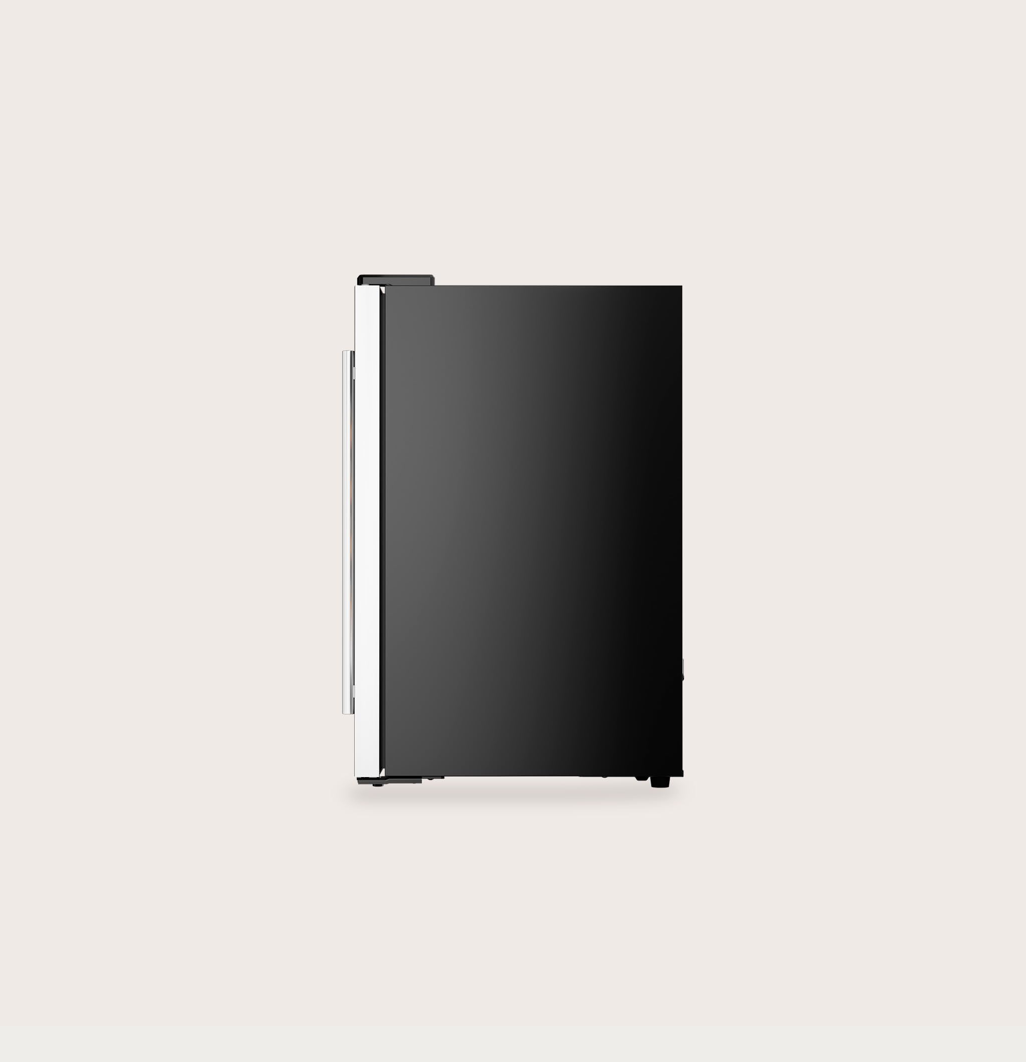 EVVO Vinoteca VT8 Inox – Enfriador de Botellas de Vino 8 Botellas, Vinoteca Pequeña Inox, Nevera para Vinos Silenciosa, Mini Nevera Tipo Minibar y Botellero Vertical — view 4