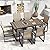 Jocoevol 7 Piece Patio Dining Set for 6, Outdoor Furniture Set Includes 67" Rectangle Patio Table and 6 Textilene Dining Chairs, Outdoor Table and Chairs for Outsides, Backyard, Garden and Poolside