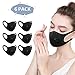 Produktbild 6 Stück Mundmaske mit Filter, Staubmasken, Wiederverwendbar, Waschbar, Atemschutzmaske für Laufen, Radfahren, Outdoor-Aktivitäten mit Atemventil