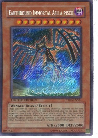 Amazon.com: Yu-Gi-Oh! - Earthbound Immortal Aslla Piscu (CT06-ENS02) - 2009  Exclusive Tins - Limited Edition