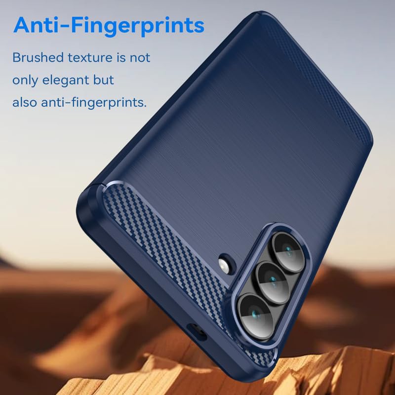 Image of Basic Case for Samsung Galaxy S26 Plus (Carbon Fibre Blue)