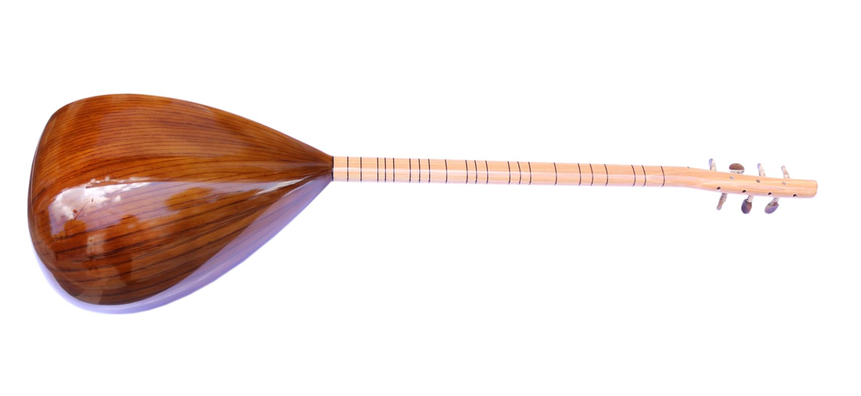 Turkish Quality Long Neck Mulberry Baglama Saz ASL-111 | String Musical Instrument Baglama Saz - Image 8