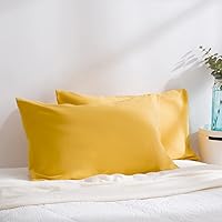 Vista 18 de Evolive Juego de 2 fundas de almohada de microfibra cepillada ultrasuave de tamaño estándar de 20 x 30 pulgadas con cierre de sobre