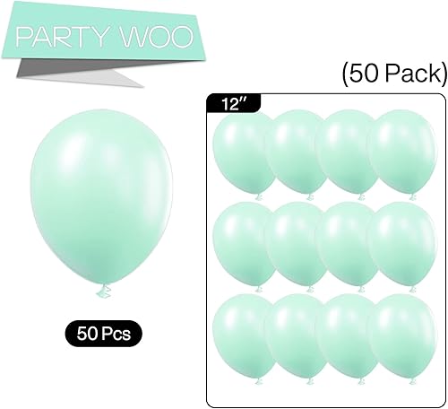 Vista 530 de PartyWoo Globos dorados metálicos, 50 globos metálicos dorados de 12 pulgadas, globos dorados para guirnalda de globos o arco de globos como